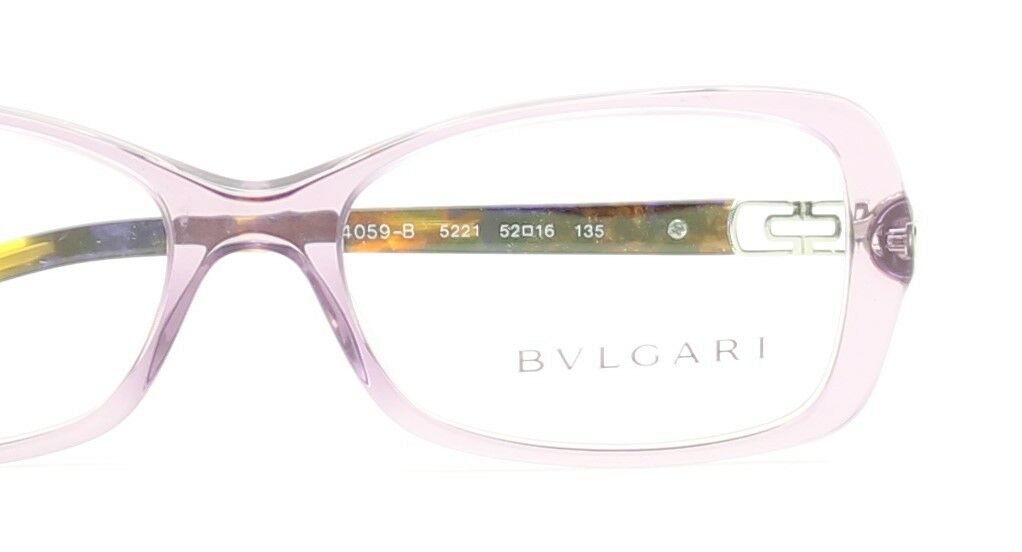 BVLGARI 4059-B 5221 Eyewear Glasses RX Optical Glasses FRAMES NEW  ITALY-TRUSTED