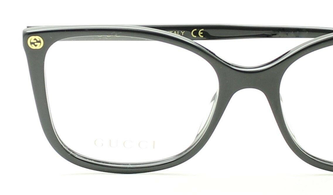 GUCCI GG 0026O 001 Eyewear FRAMES NEW Glasses RX Optical Eyeglasses ITALY - BNIB