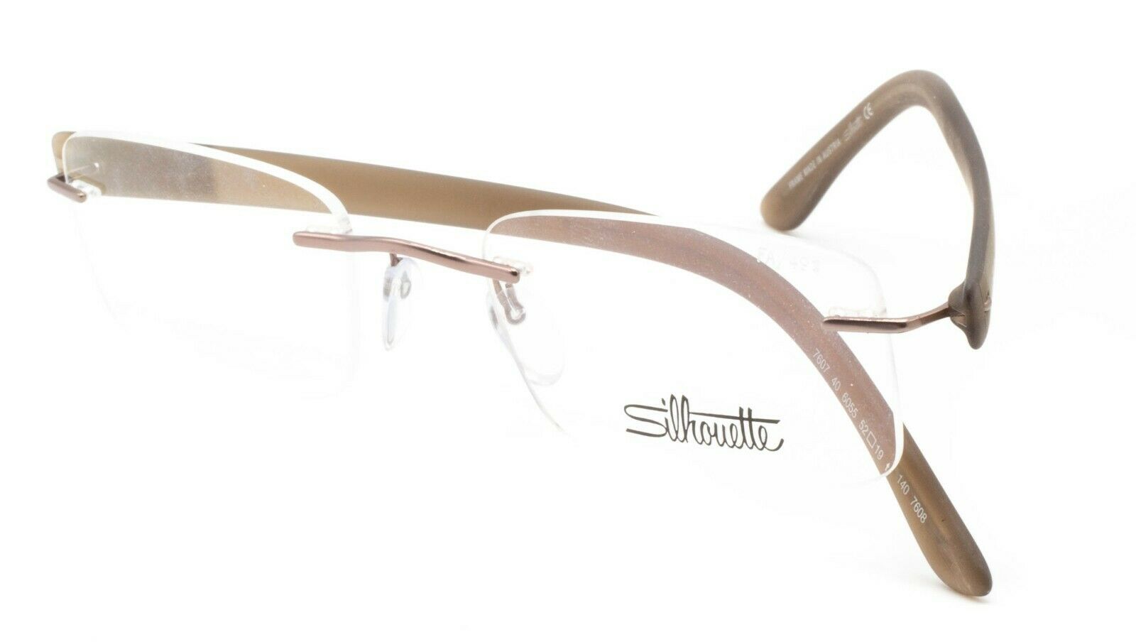 SILHOUETTE 7607 40 6055 Eyewear FRAMES RX Optical Eyeglasses Glasses AUSTRIA New