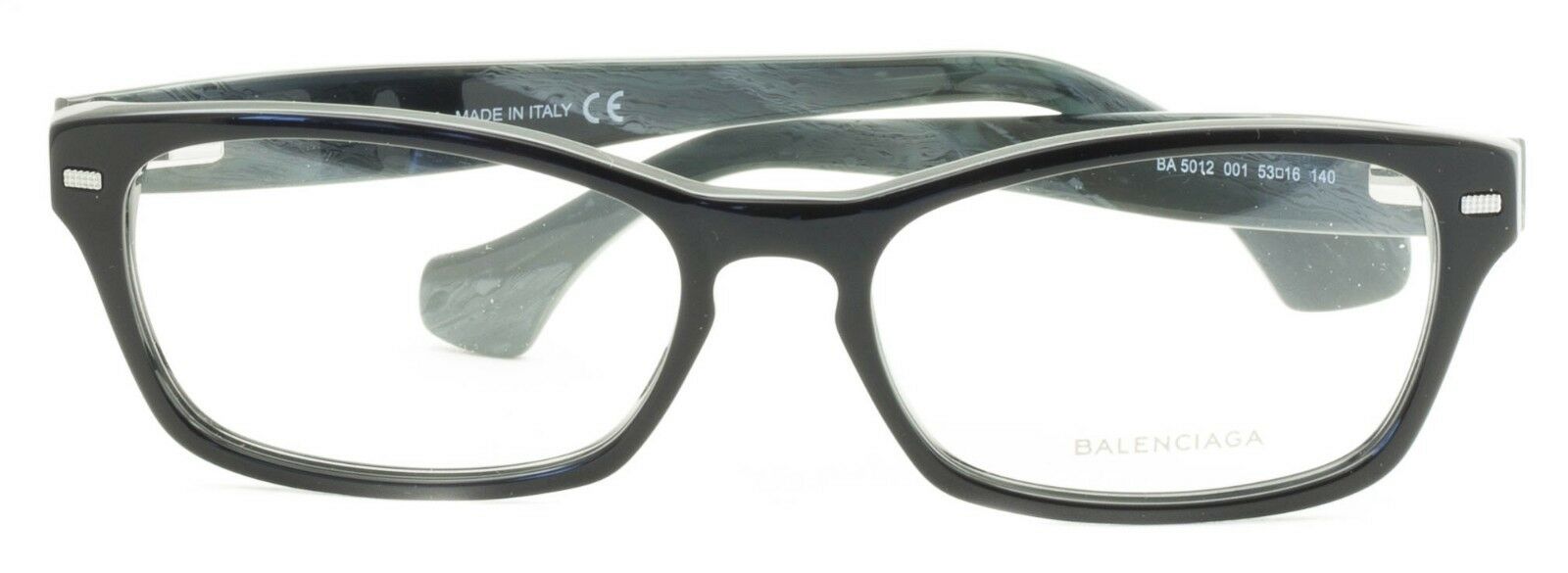 BALENCIAGA BA 5012 001 Eyewear FRAMES RX Optical Eyeglasses Glasses BNIB - Italy