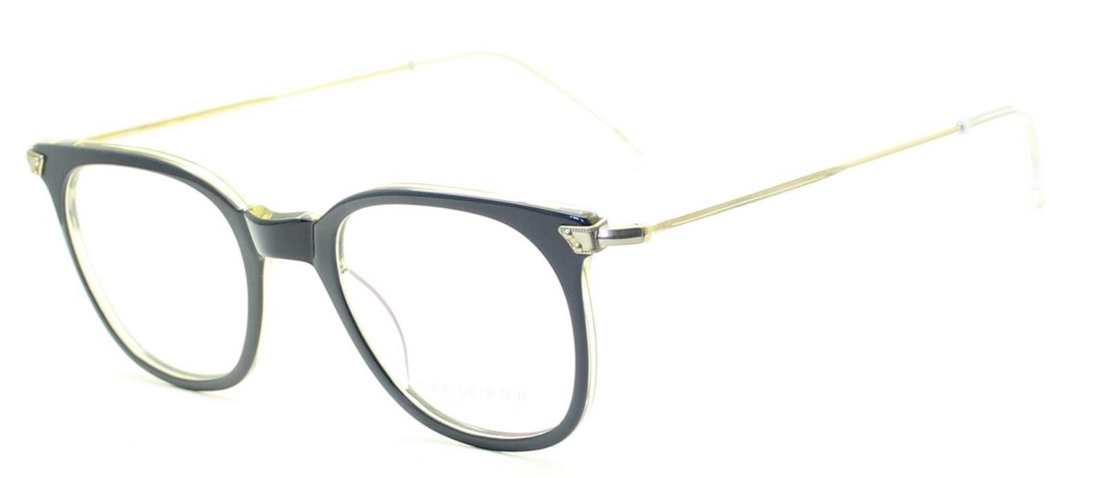 SAVILE ROW ENGLAND Parker 18K RG 49x21mm Eyewear RX Optical Eyeglasses Glasses