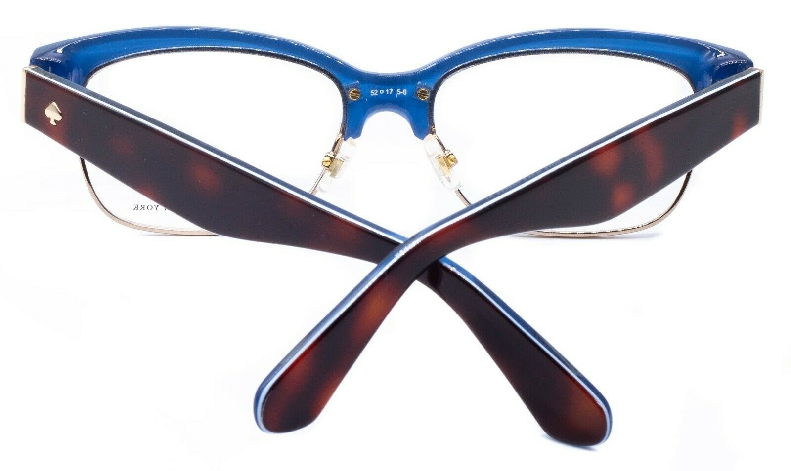 KATE SPADE NEW YORK SHANTAL QTR Havana Blue 52mm Eyewear Glasses RX Optical -New