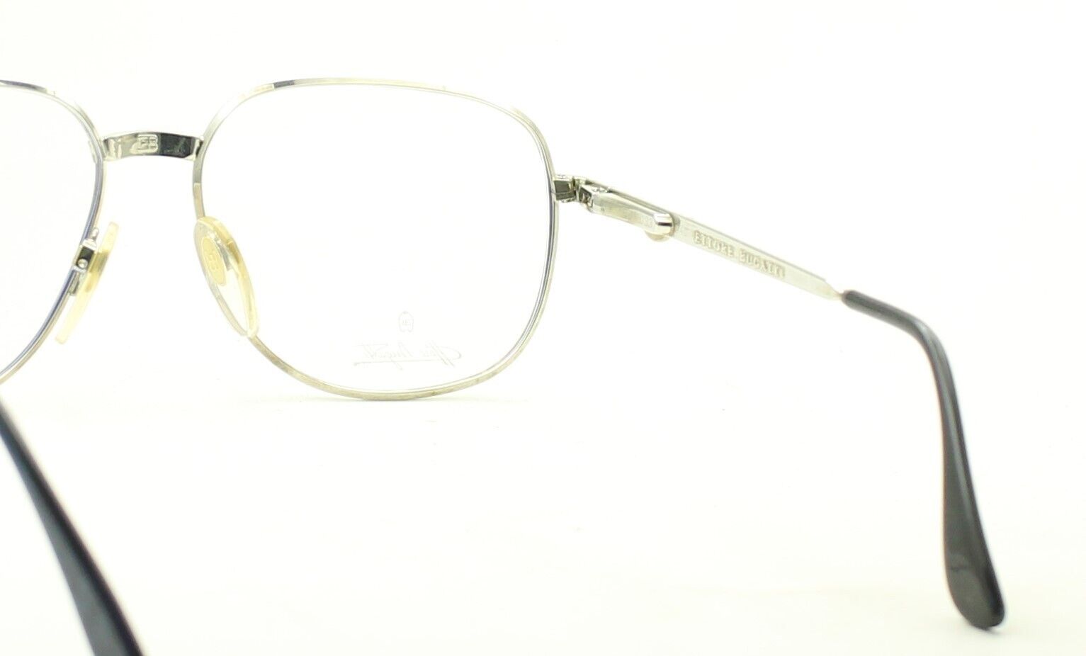 ETTORE BUGATTI EB 500 0105 58mm Vintage Eyewear RX Optical FRAMES Glasses - NOS