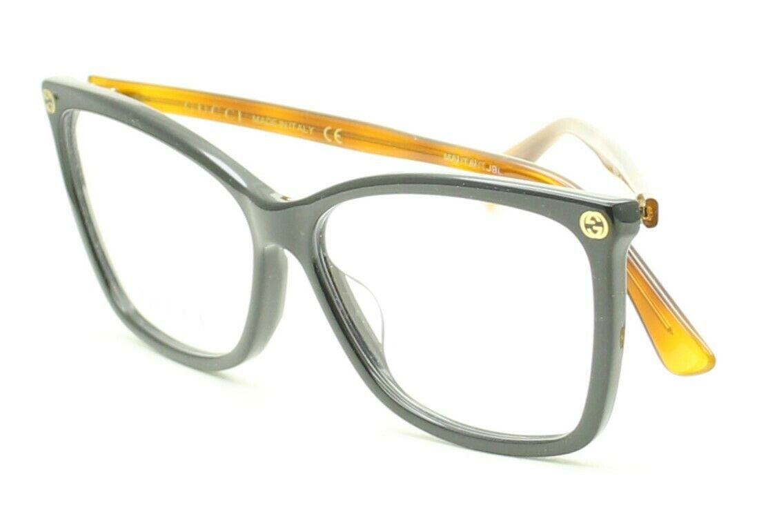 GUCCI GG 0025O 003 Eyewear FRAMES Glasses RX Optical Eyeglasses ITALY - New BNIB