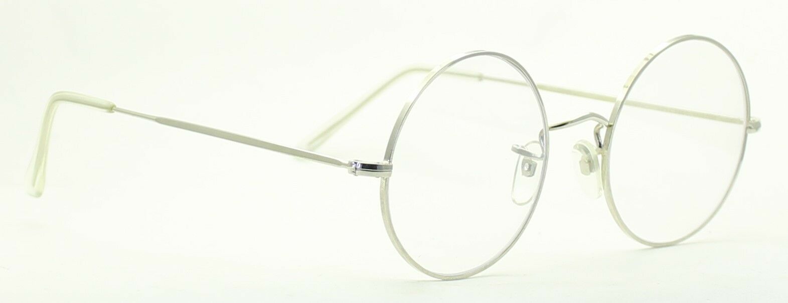 B.O.I.C.LONDON LINE (SAVILE ROW) Fairway Round Rhodium 50x20mm FRAMES RX Optical