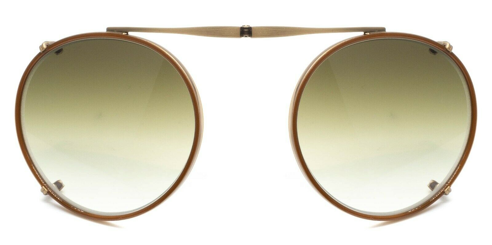 GARRETT LEIGHT CALIFORNIA PENMAR 5030 ATG-H/OG 45 Clip On Sunglasses Eyewear New