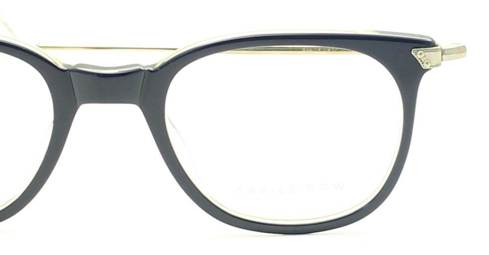 SAVILE ROW ENGLAND Parker 18K RG 49x21mm Eyewear RX Optical Eyeglasses Glasses