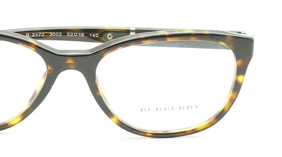 BURBERRY B 2172 3002 52mm Eyewear FRAMES RX Optical Glasses Eyeglasses New Italy