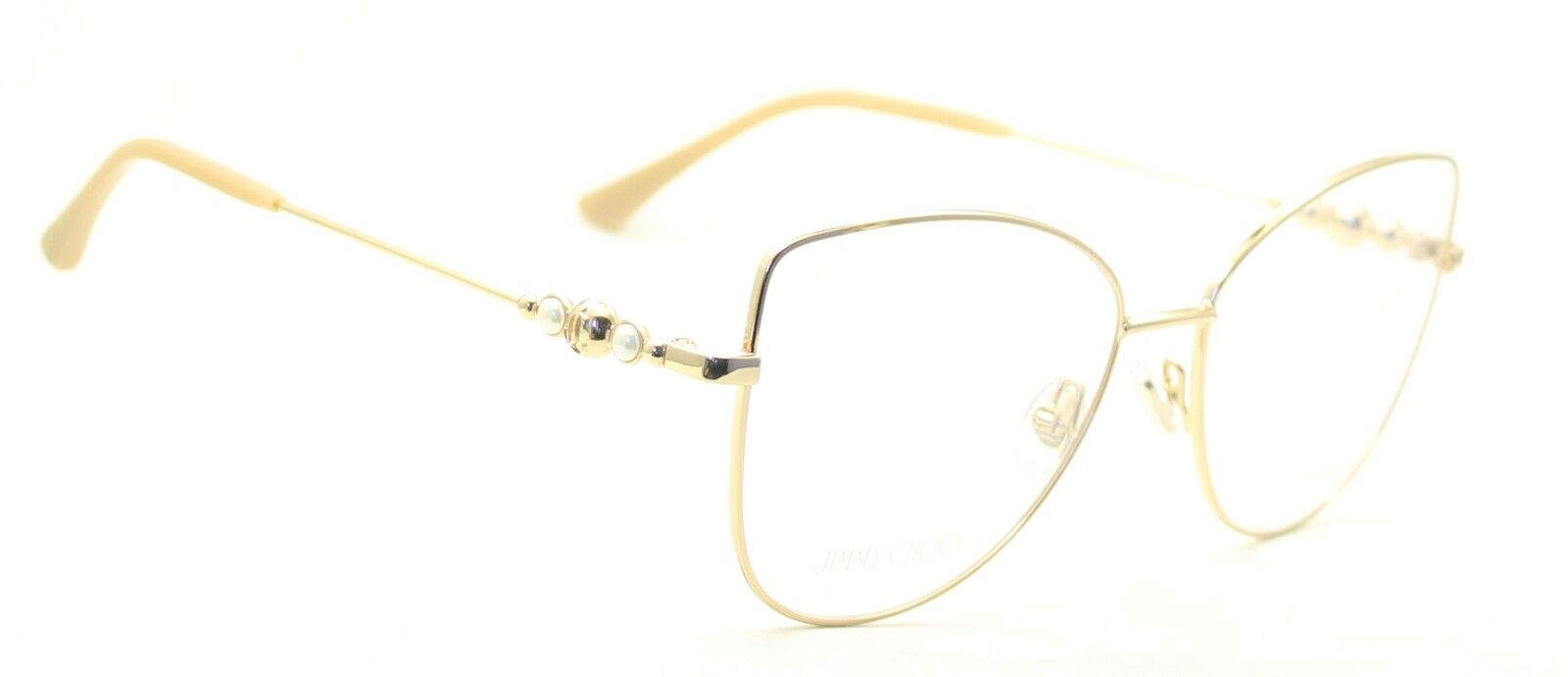 JIMMY CHOO JC339 BKU 56mm Eyewear Glasses RX Optical Glasses FRAMES - New Italy