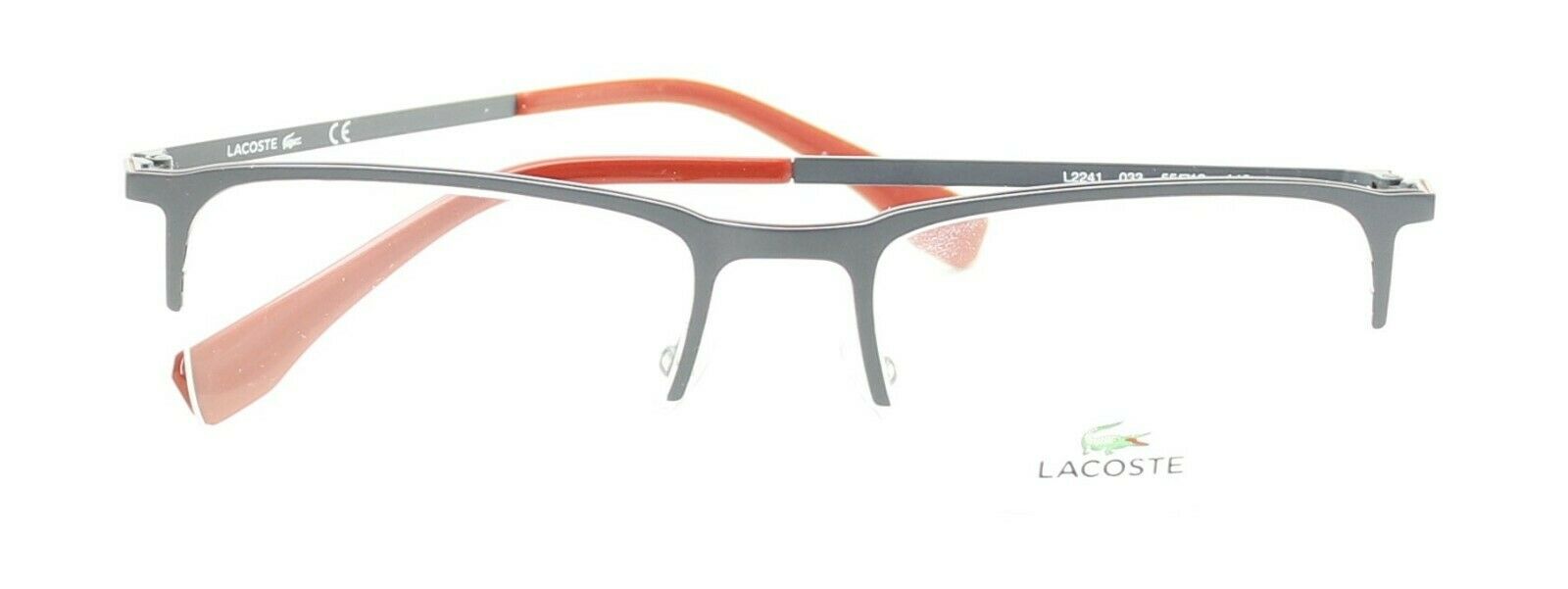 LACOSTE L2241 033 55mm RX Optical Eyewear FRAMES Glasses Eyeglasses New -TRUSTED