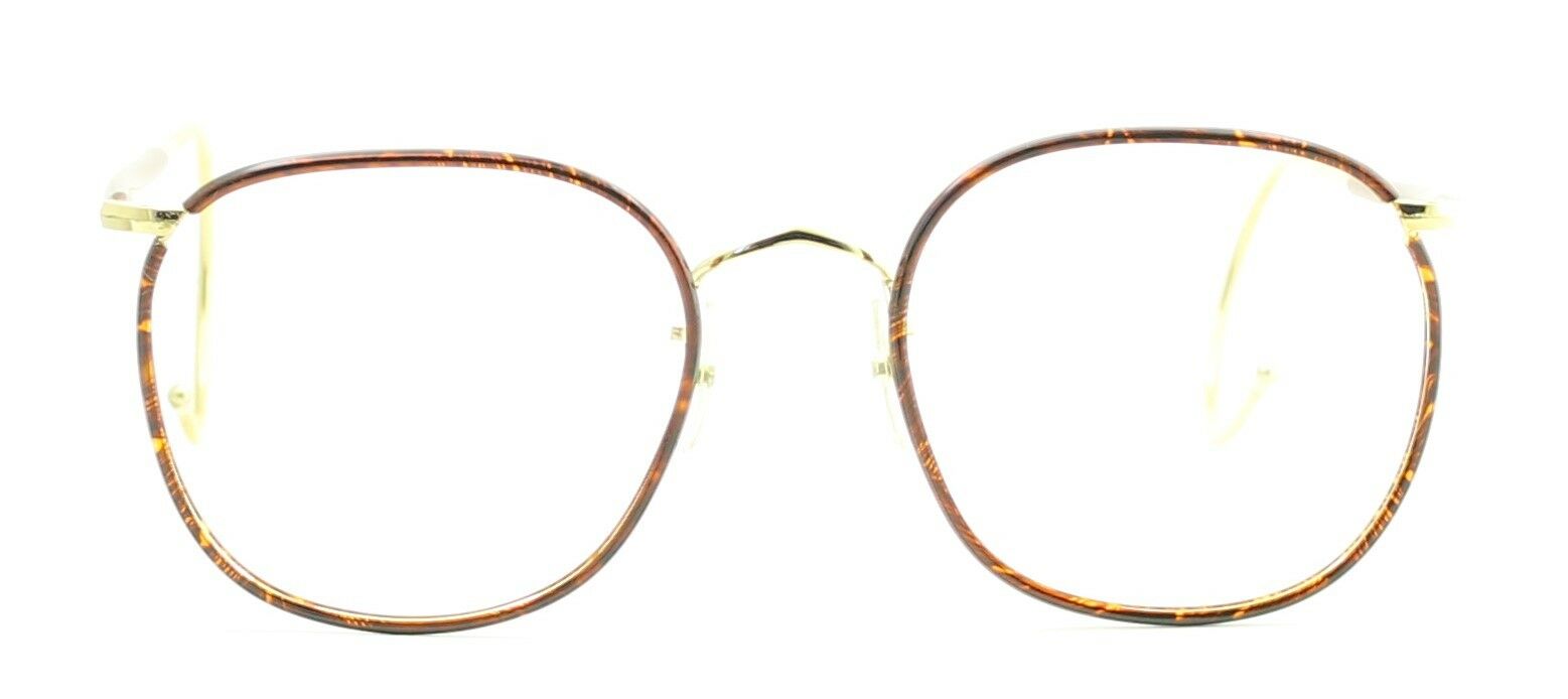 B.O.I.C.(SAVILE ROW) Quadra Gold 54x20mm Frames RX Optical Eyeglasses GlassesNOS