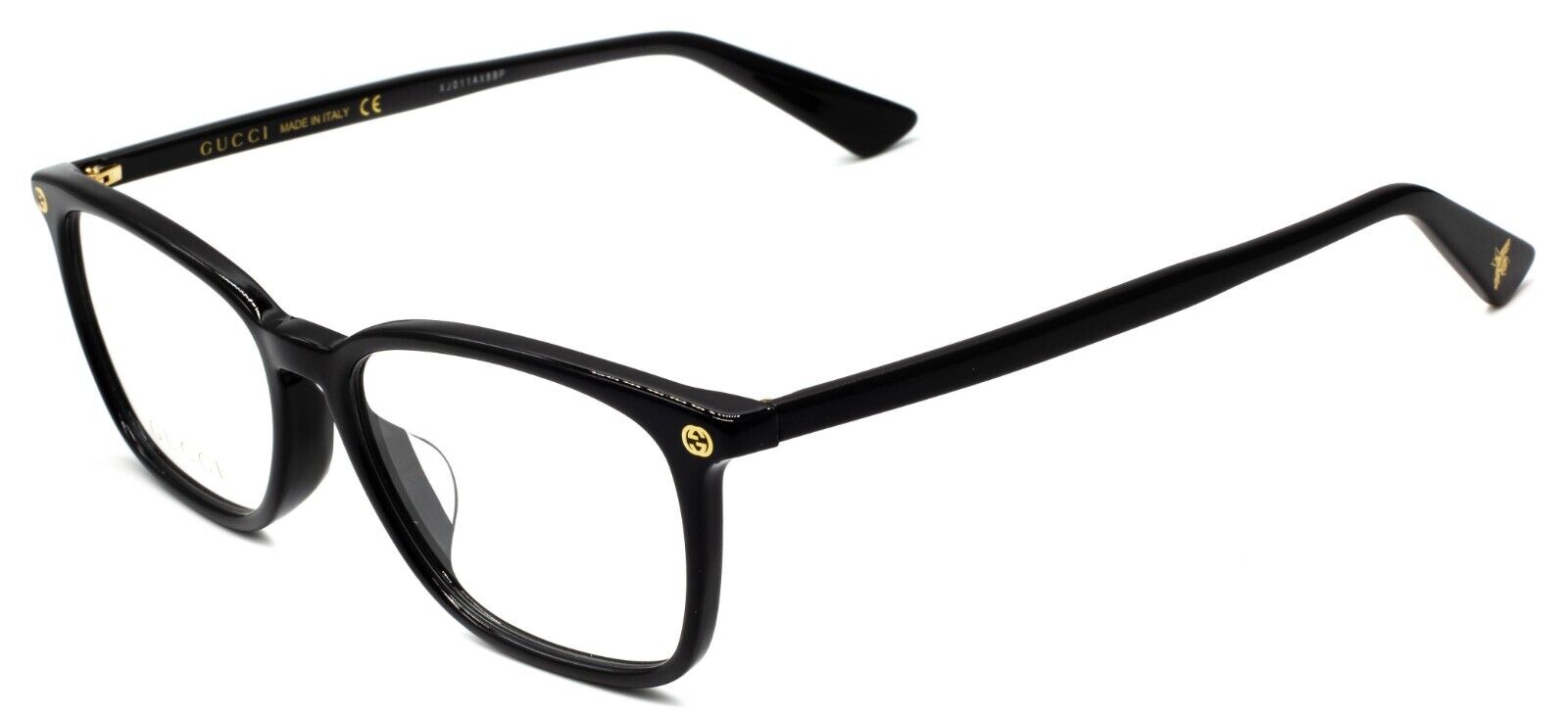 GUCCI GG156OA 001 54mm Eyewear FRAMES Glasses RX Optical Eyeglasses New - Italy