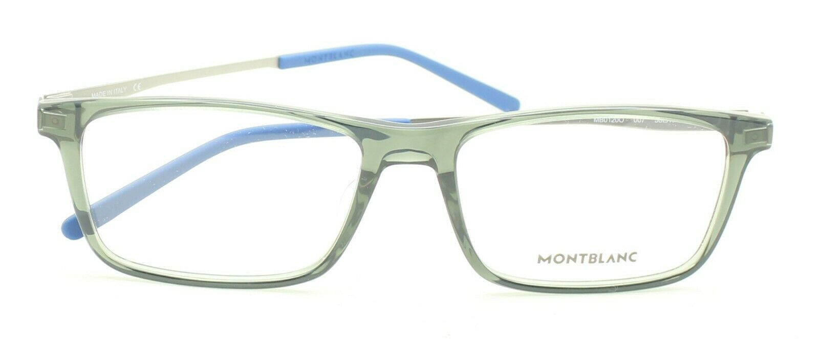 MONT BLANC MB0120O 007 56mm Eyewear FRAMES RX Optical Glasses Eyeglasses - Italy