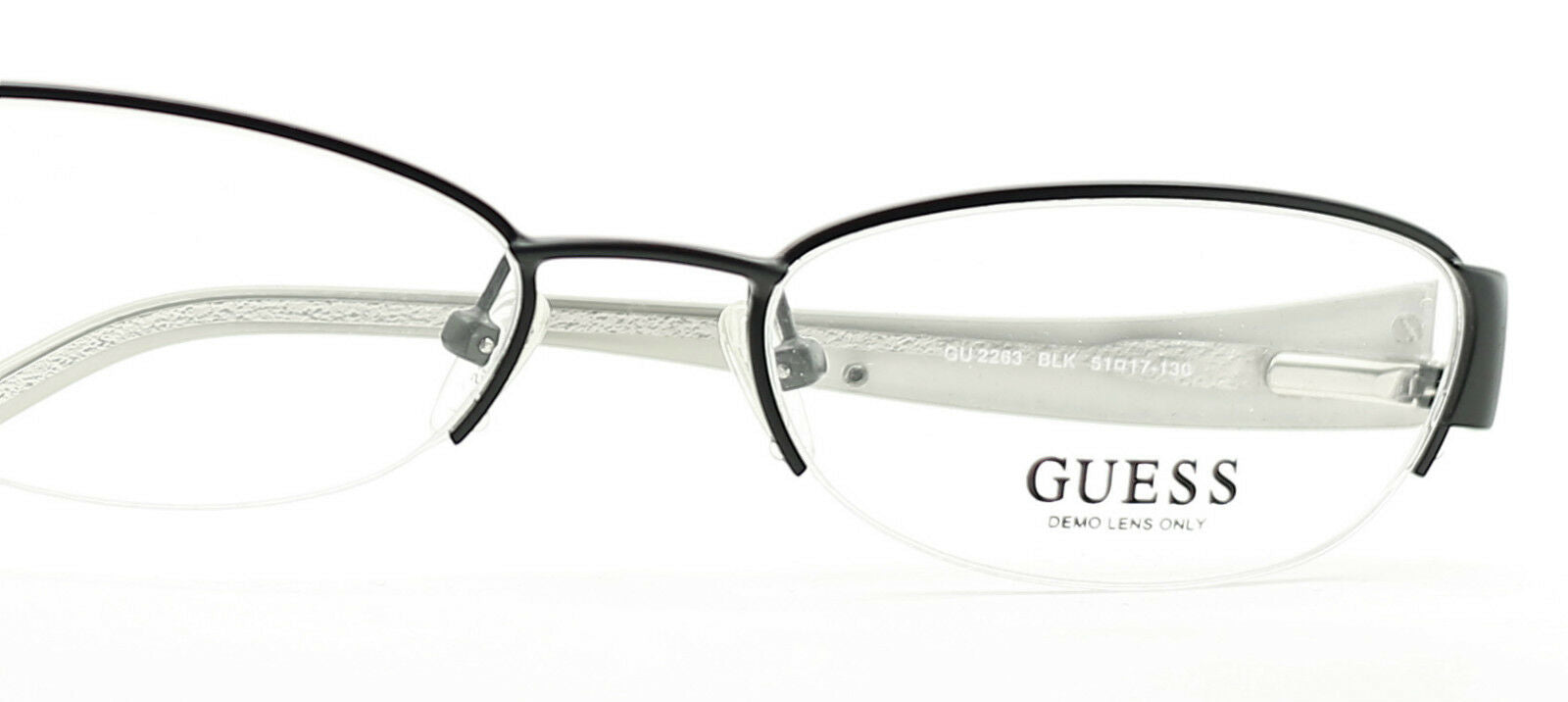 GUESS GU2263 BLK Eyewear FRAMES Glasses Eyeglasses RX Optical BNIB New - TRUSTED