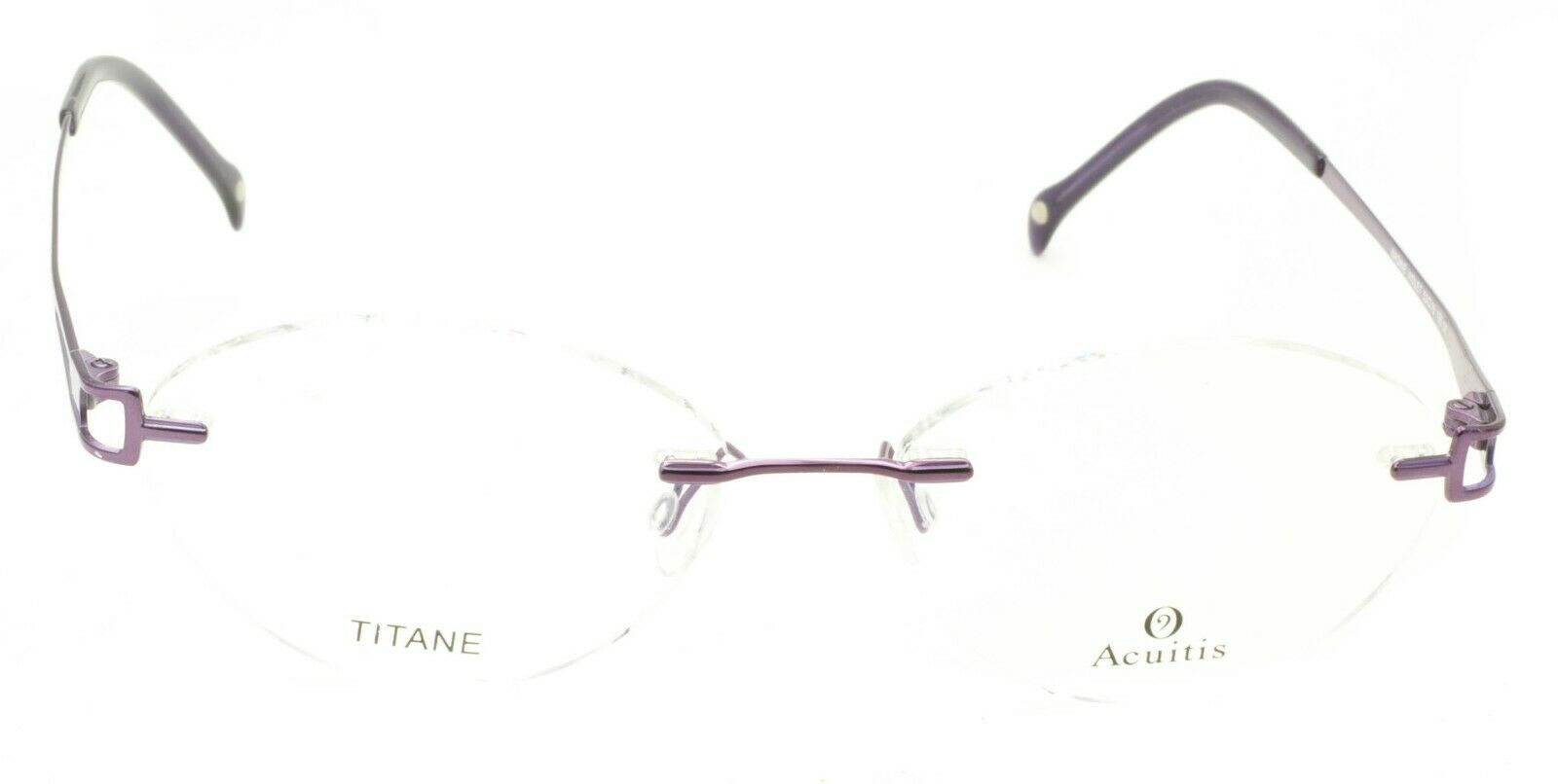 ACUITIS NADINE VIOLET Titane 53mm Glasses RX Optical Eyeglasses Eyewear - New