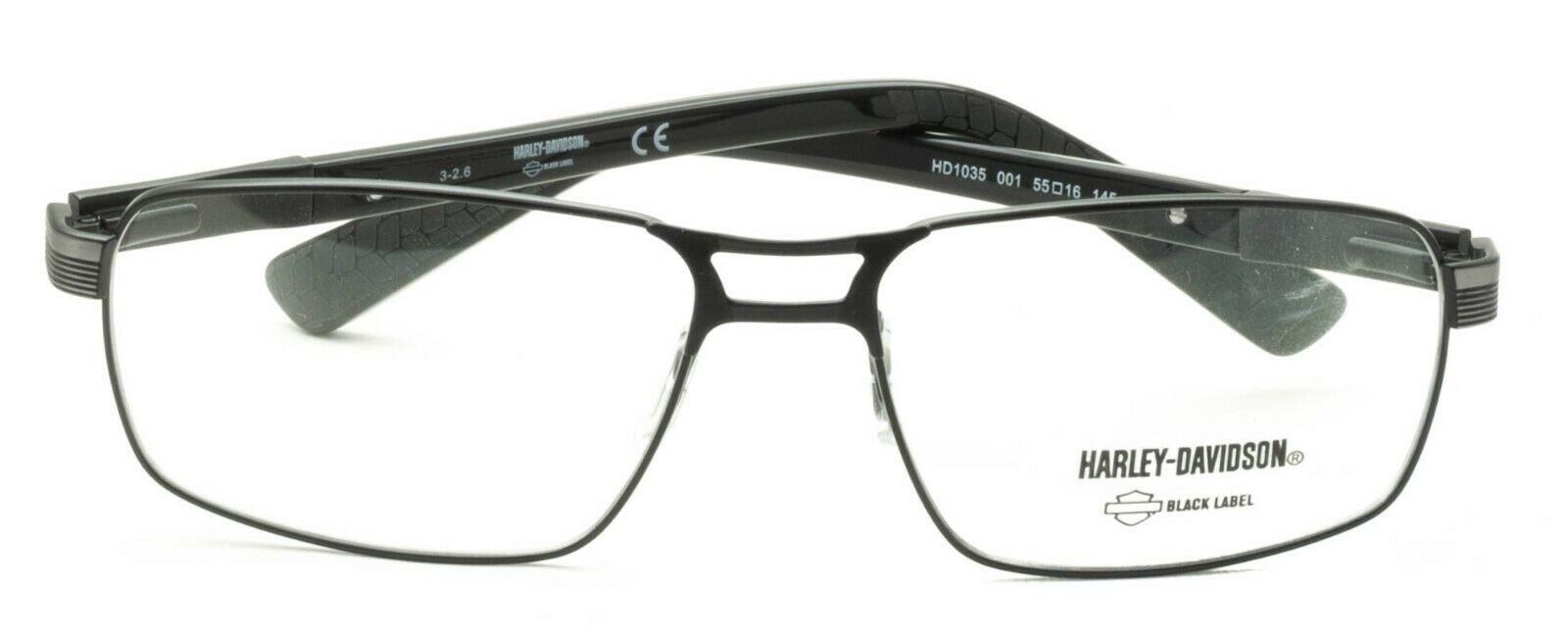 HARLEY-DAVIDSON HD1035 001 55mm Eyewear FRAMES RX Optical Eyeglasses Glasses New