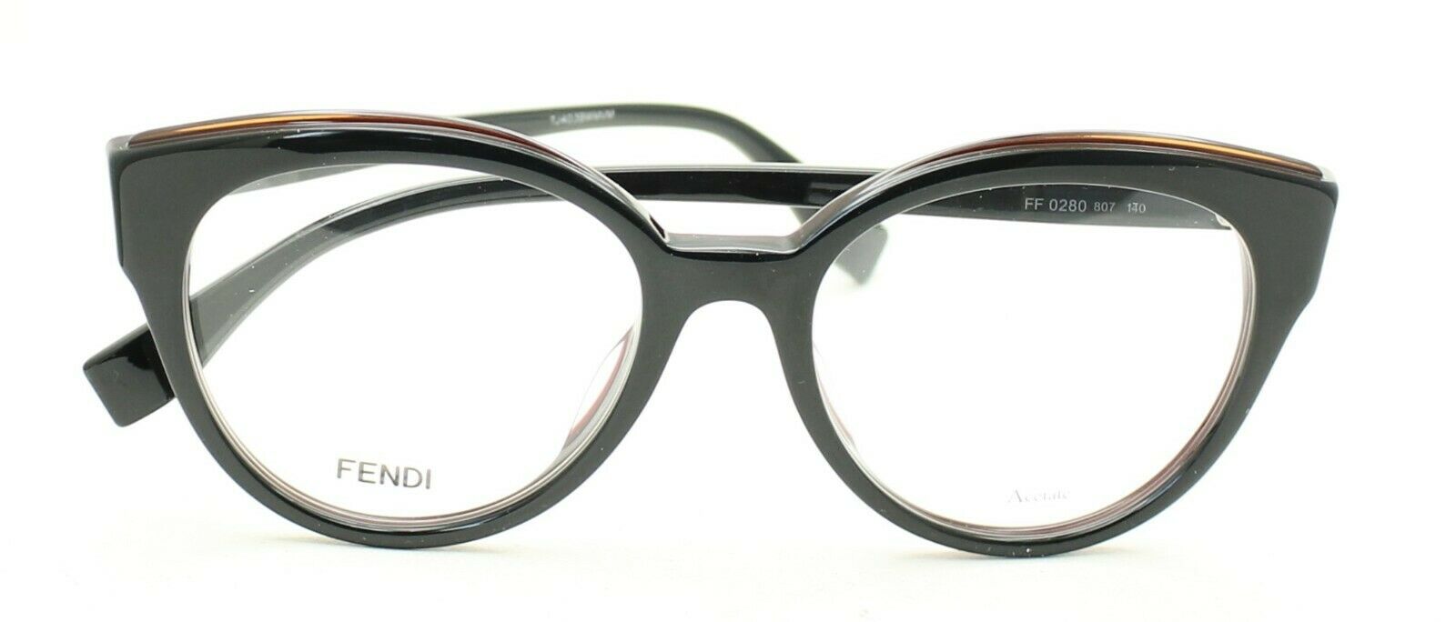 FENDI FF 0280 807 51mm Eyewear RX Optical FRAMES NEW Glasses Eyeglasses - Italy