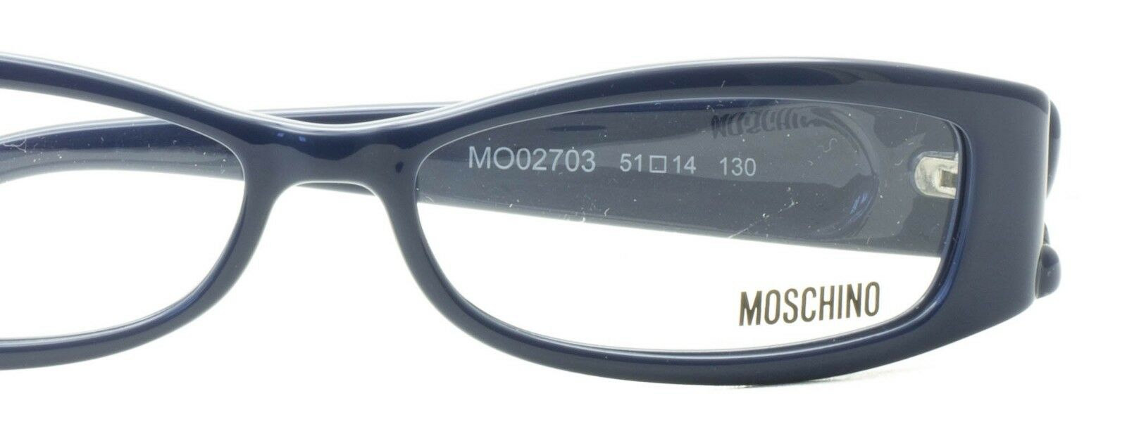 MOSCHINO MO02703 51mm Eyewear FRAMES RX Optical Glasses Eyeglasses Italy - New