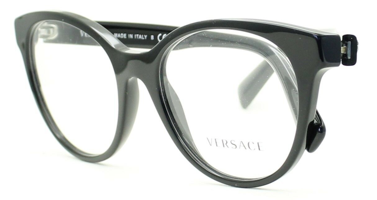 VERSACE MOD 3250 GB1 54mm Eyewear FRAMES Glasses RX Optical Eyeglasses New-Italy