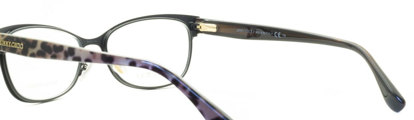 Jimmy Choo JC147 PWN 52mm Eyewear Glasses RX Optical Glasses FRAMES New - Italy