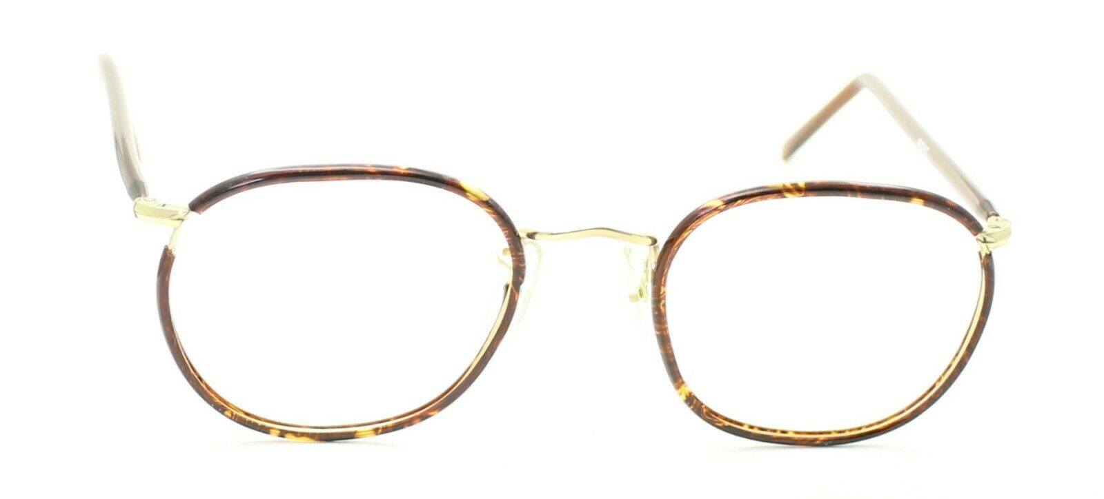 B.O.I.C.(SAVILE ROW) Quadra Gold 47x20mm Frames RX Optical Eyeglasses GlassesNOS