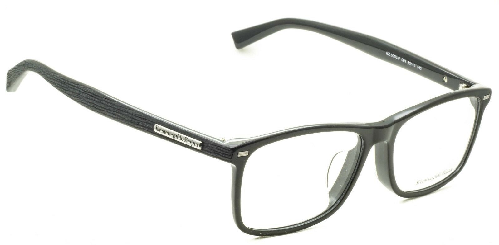 ERMENEGILDO ZEGNA EZ 5056-F 001 55mm FRAMES NEW Glasses Eyewear RX Optical Italy