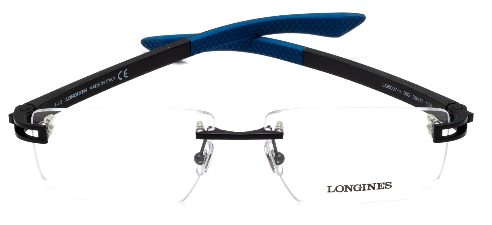 LONGINES LG5007-H 002 56mm Eyewear RX Optical FRAMES NOS Eyeglasses - New Italy