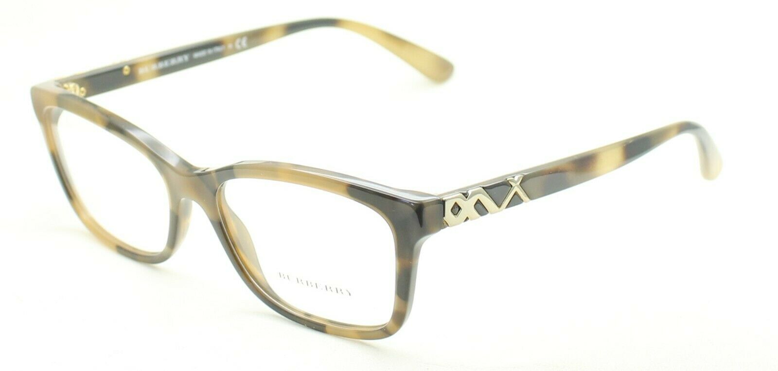 Chanel Eyeglasses Frames 3173 c.1123 Clear Brown Rectangular Full Rim  51-16-135
