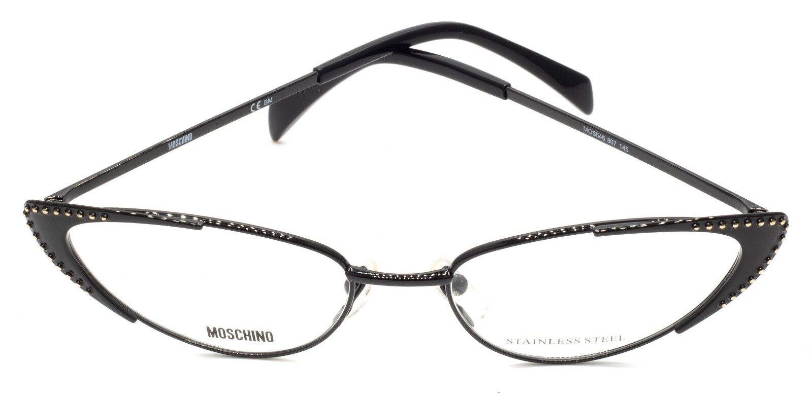 MOSCHINO MOS545 807 52mm Eyewear FRAMES RX Optical Glasses Eyeglasses - New BNIB