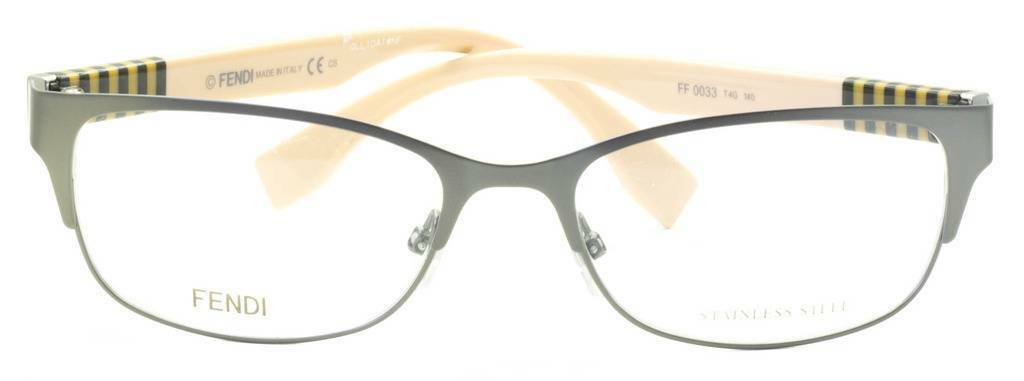 FENDI FF 0033 T4G Eyewear RX Optical FRAMES NEW Glasses Eyeglasses Italy - BNIB