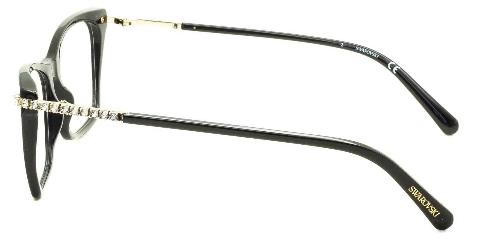 SWAROVSKI SK 5426 001 54mm Eyewear FRAMES RX Optical Glasses Eyeglasses - New