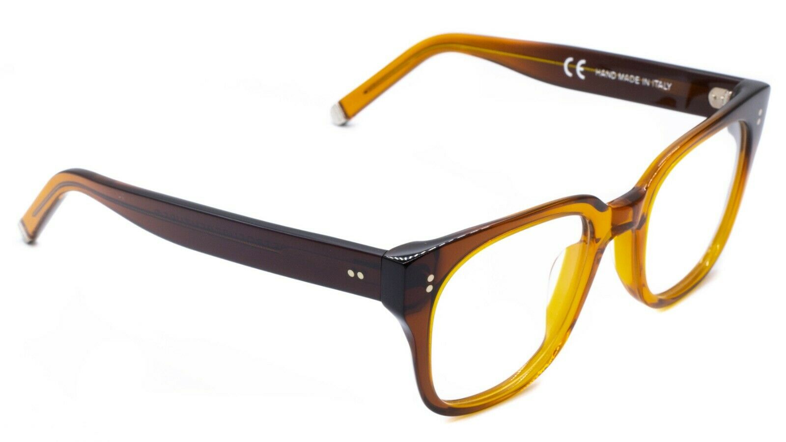 RETROSUPERFUTURE 4CC/R Numero 8 1/2 FW17 Dark Amber 49mm RX Optical Eyeglasses