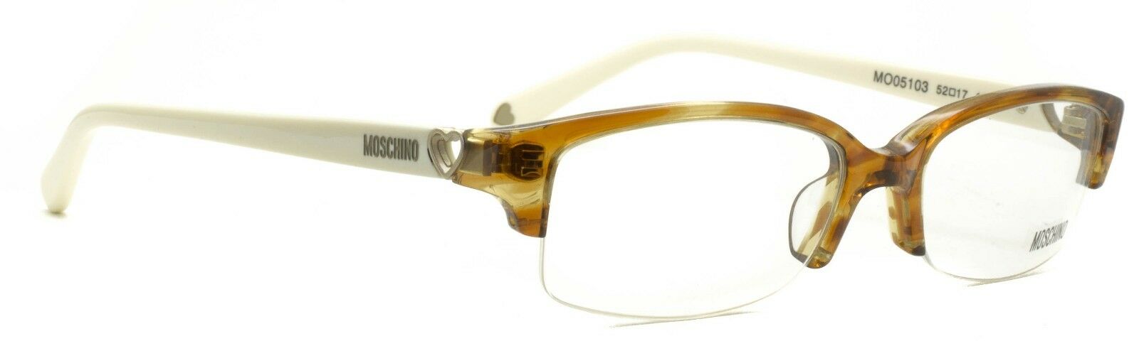 MOSCHINO MO05103 52mm Eyewear FRAMES RX Optical Glasses Eyeglasses New - TRUSTED