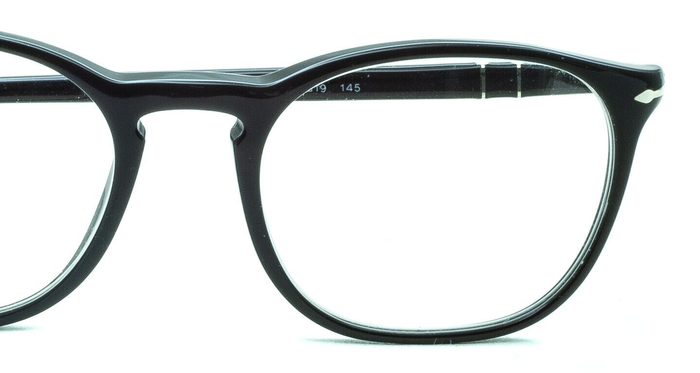 PERSOL 3007-V 95 52mm Black Eyewear FRAMES Glasses RX Optical Eyeglasses - Italy