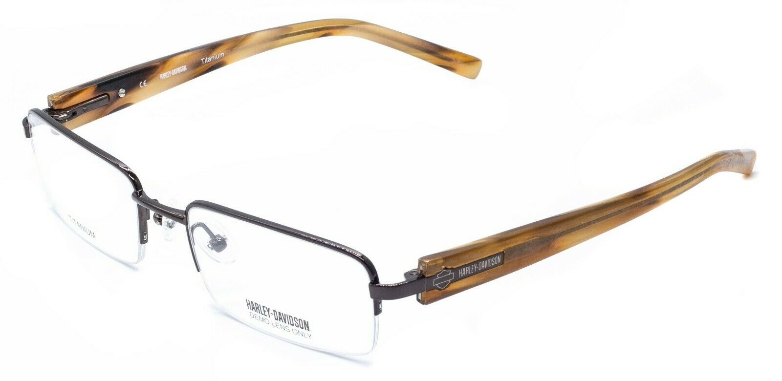 HARLEY-DAVIDSON HD 425 BRN 53mm Eyewear FRAMES RX Optical Eyeglasses Glasses New