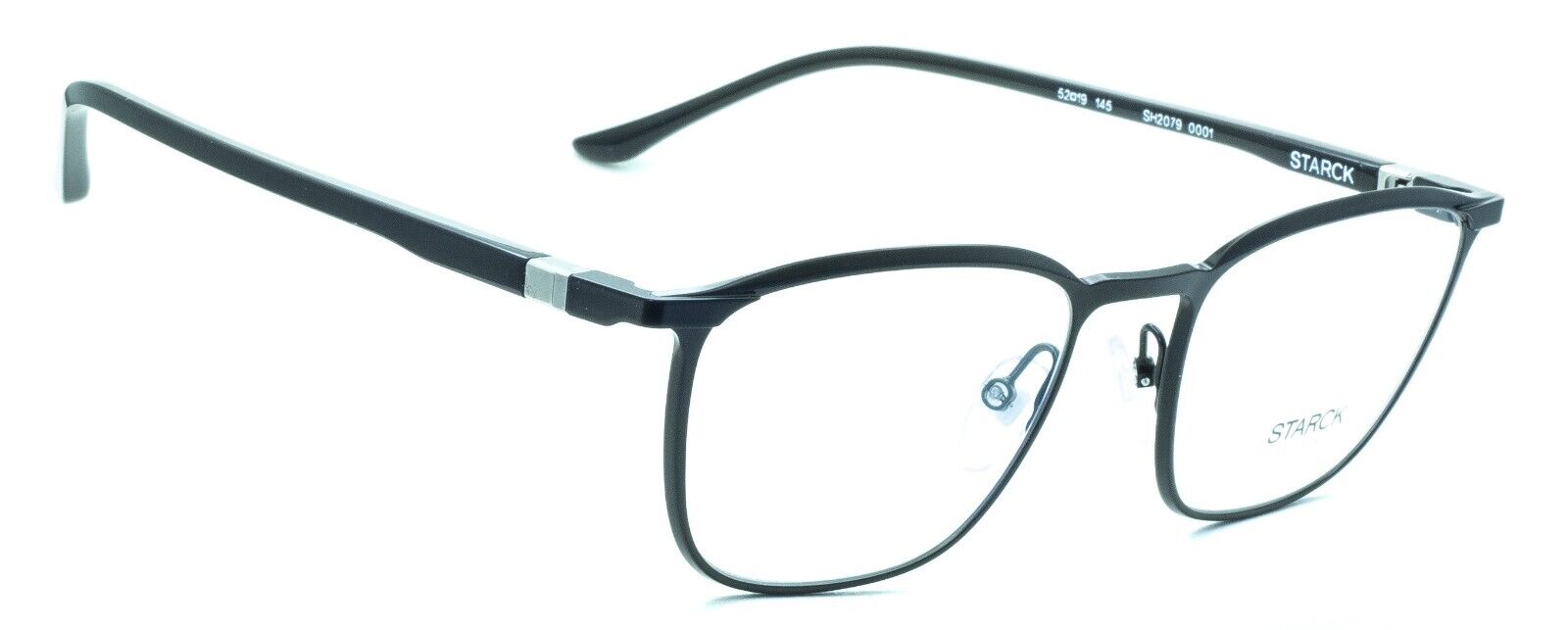 STARCK BIOTECH SH2079 0001 52mm FRAMES Glasses RX Optical Eyeglasses New - Italy