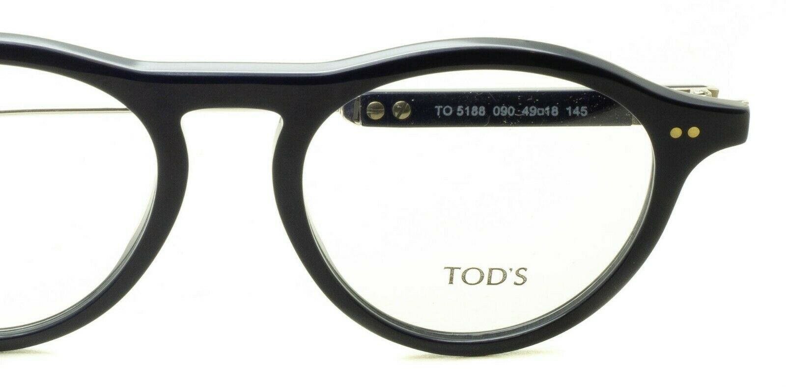 TOD'S TO 5188 090 49mm Eyewear FRAMES Glasses RX Optical Eyeglasses New - Italy