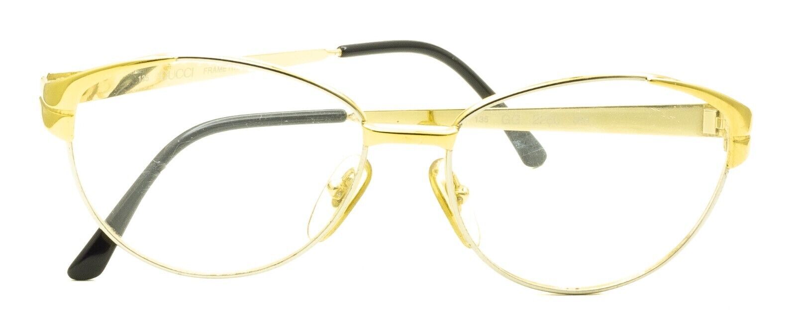 GUCCI GG 2260 36G 53mm Vintage Eyewear FRAMES RX Optical Eyeglasses New - Italy