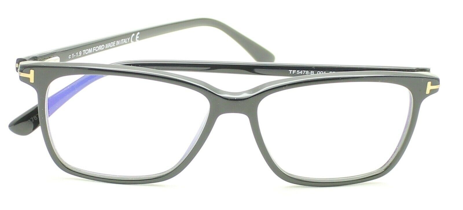 TOM FORD TF 5478-B 001 Eyewear FRAMES RX Optical Eyeglasses Glasses New - Italy