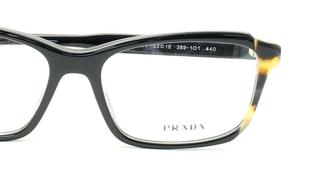 PRADA VPR 01V 389-1O1 53mm Eyewear FRAMES RX Optical Eyeglasses Glasses - Italy