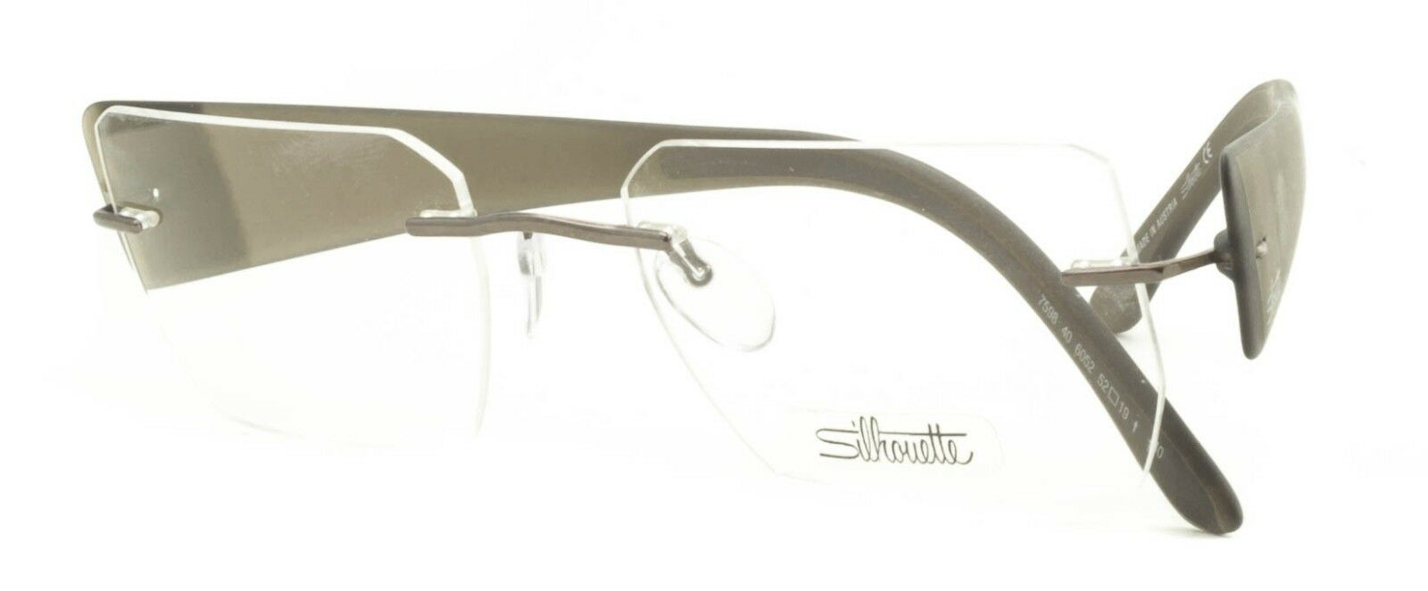 SILHOUETTE 7598 40 6052 Eyewear FRAMES RX Optical Eyeglasses AUSTRIA - New BNIB