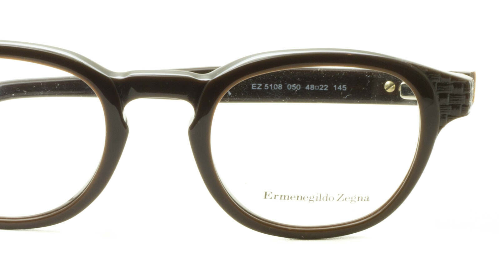 ERMENEGILDO ZEGNA EZ 5108 050 48mm FRAMES Glasses Eyewear RX Optical New - Italy