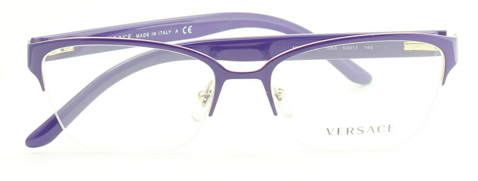 VERSACE 1224 1353 53mm Eyewear FRAMES Glasses RX Optical Eyeglasses Italy - New