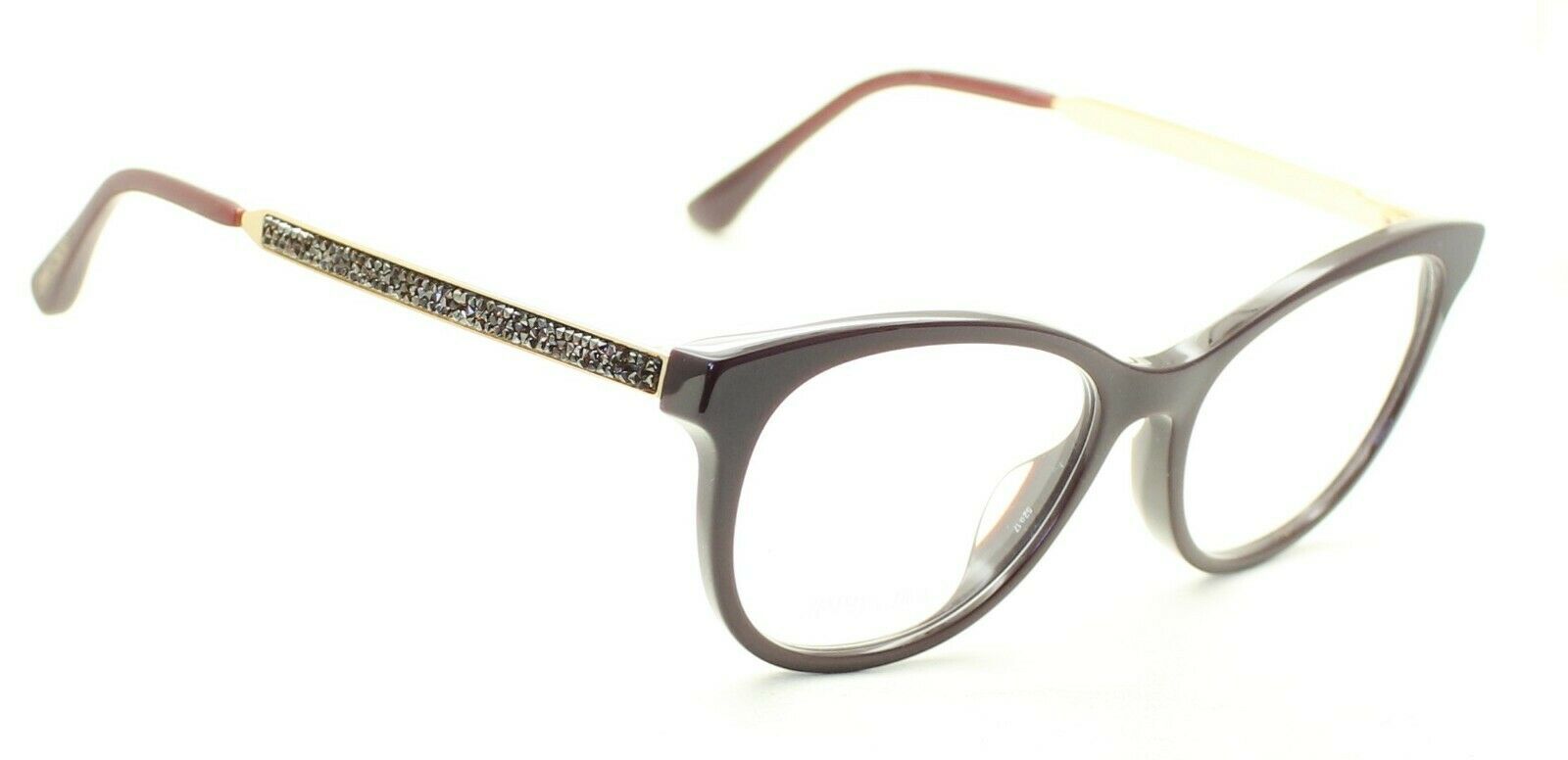 JIMMY CHOO JC 202 LHF 52mm Eyewear Glasses RX Optical Glasses FRAMES NEW - Italy