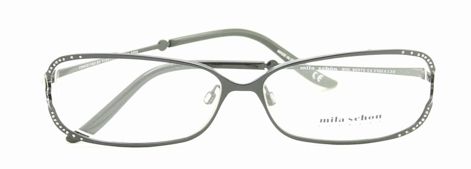 MILA SCHON MS975 C4 Eyewear RX Optical FRAMES Eyeglasses Glasses New BNIB -Italy