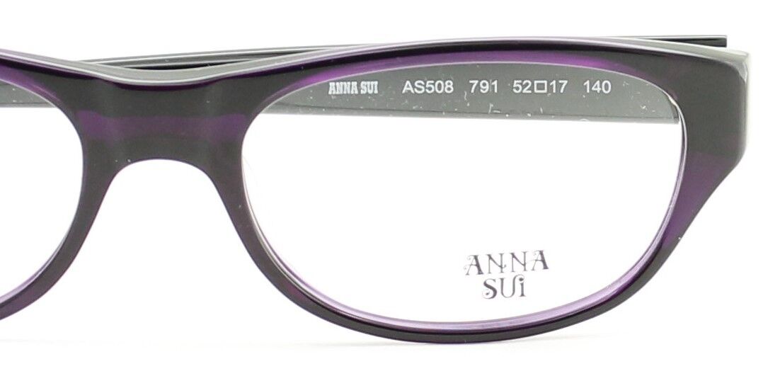 ANNA SUI AS508 791 52mm Eyewear RX Optical FRAMES Glasses Eyeglasses - New