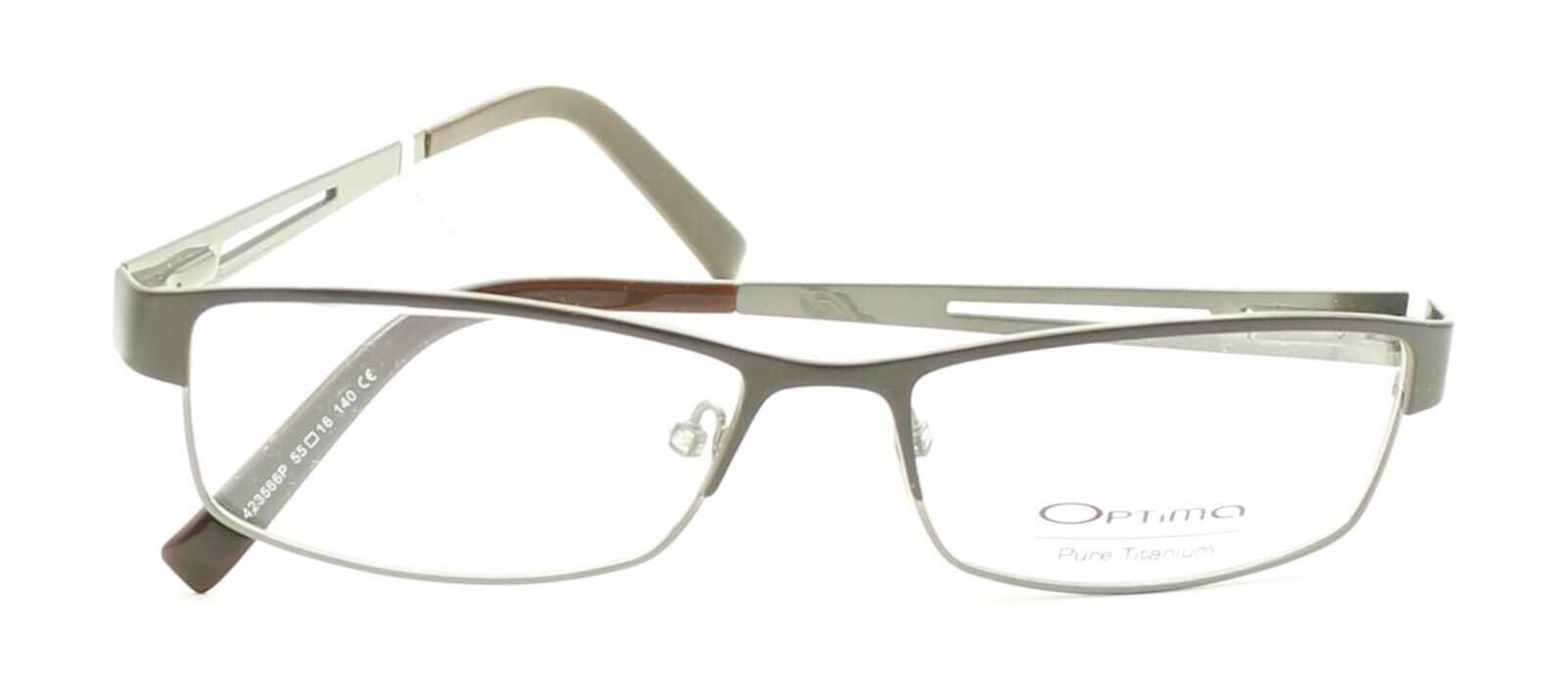 OPTIMA 423566P 55mm Titanium Eyewear FRAMES Optical Eyeglasses Glasses - New