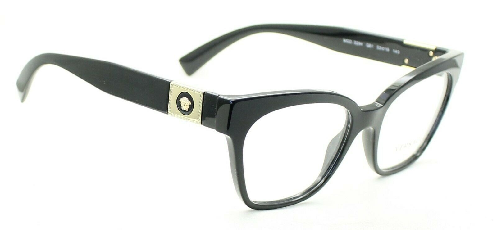 VERSACE MOD 3294 GB1 53mm Eyewear FRAMES Glasses RX Optical Eyeglasses New Italy