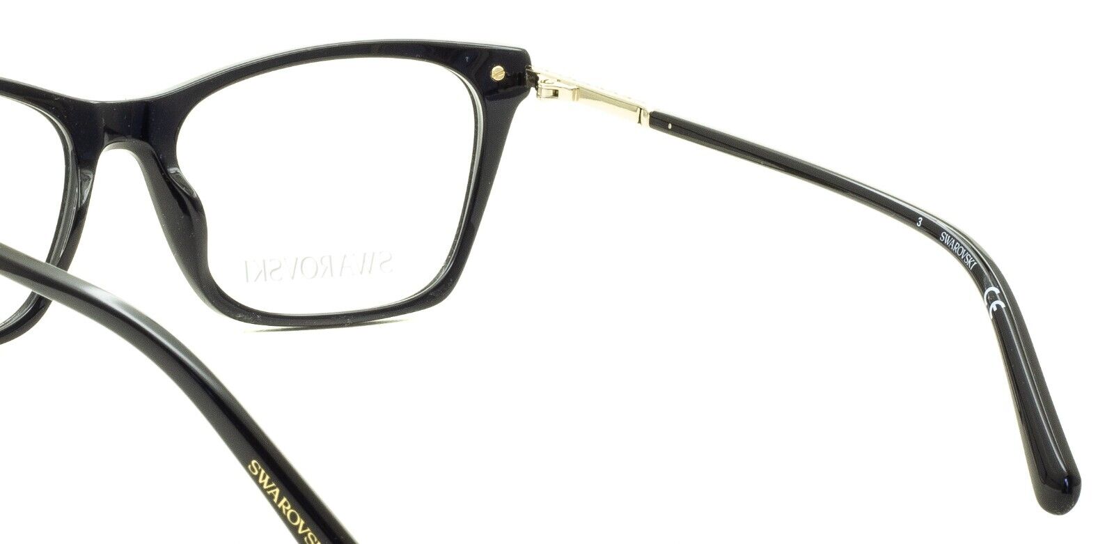 SWAROVSKI SK 5426 001 54mm Eyewear FRAMES RX Optical Glasses Eyeglasses - New