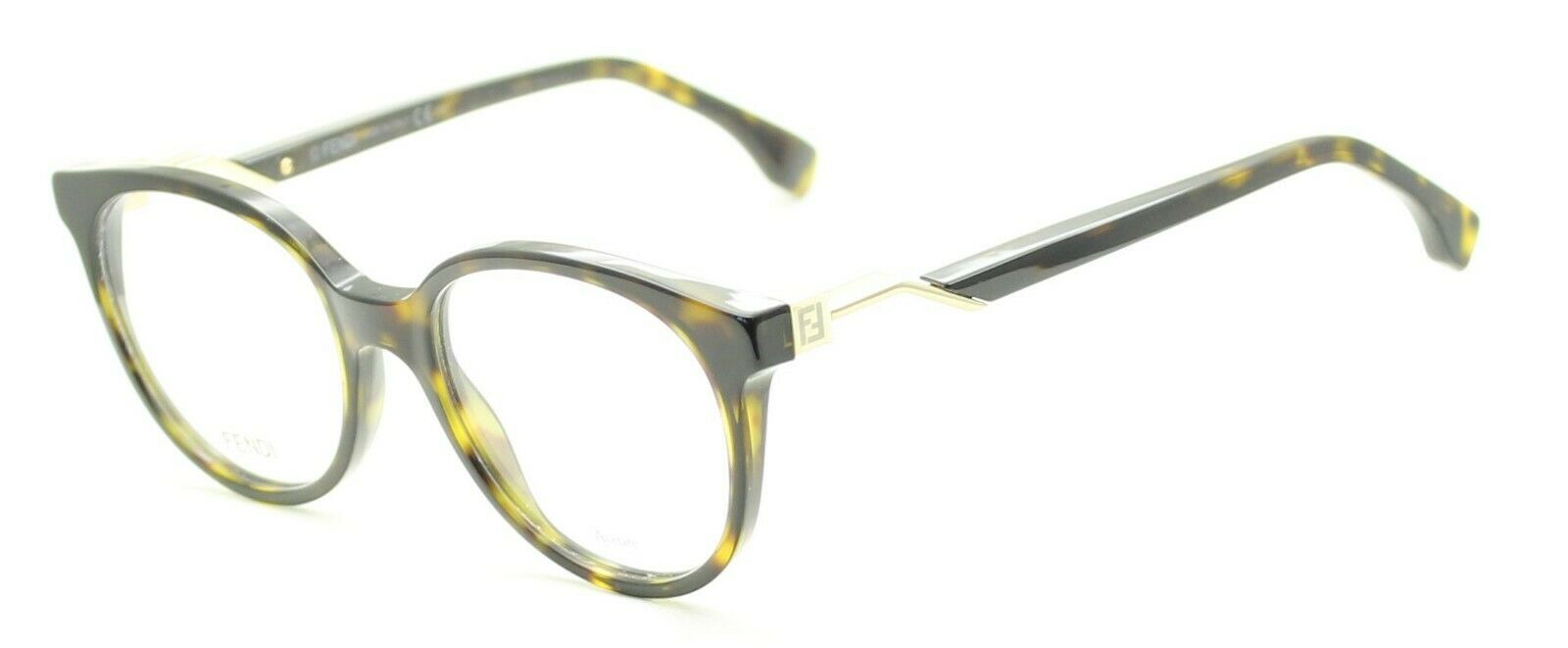 FENDI FF0202 086 50mm Eyewear RX Optical FRAMES Glasses Eyeglasses New - Italy